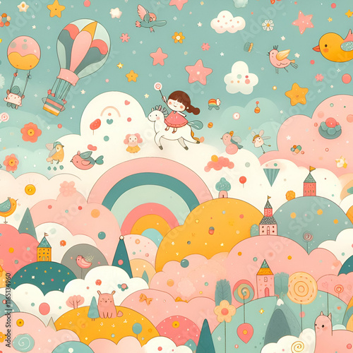 seamless pattern with circle 