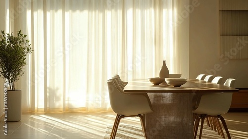 Minimalist Dining Room Inspiration