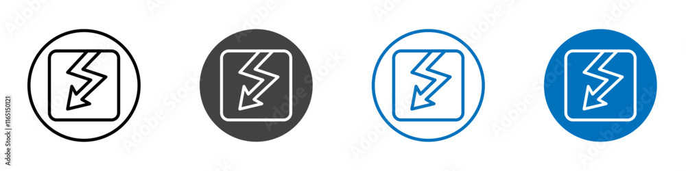 Electro devices icon flat editable icon mark set. Electro devices icon flat editable icon mark set.