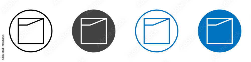 Envelope icon flat editable icon mark set. Envelope icon flat editable icon mark set.