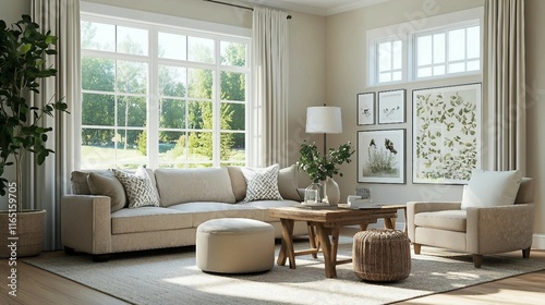 Cozy Living Room with Minimal Decor