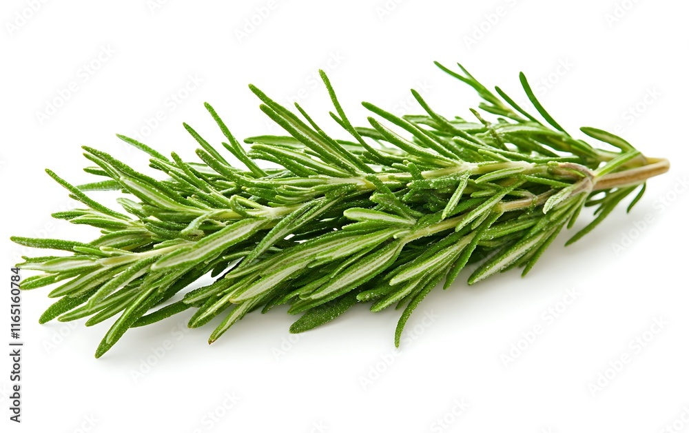 Fresh rosemary sprig isolated on white background. (1) Fresh rosemary sprig isolated on white background. (1)