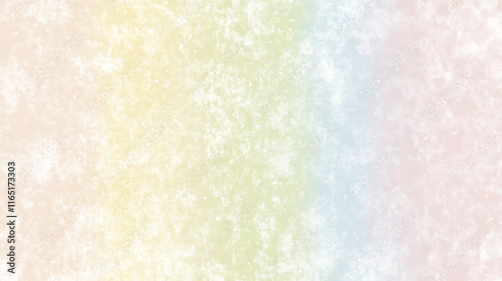 Fototapeta premium Pastel Rainbow Textured Abstract Background