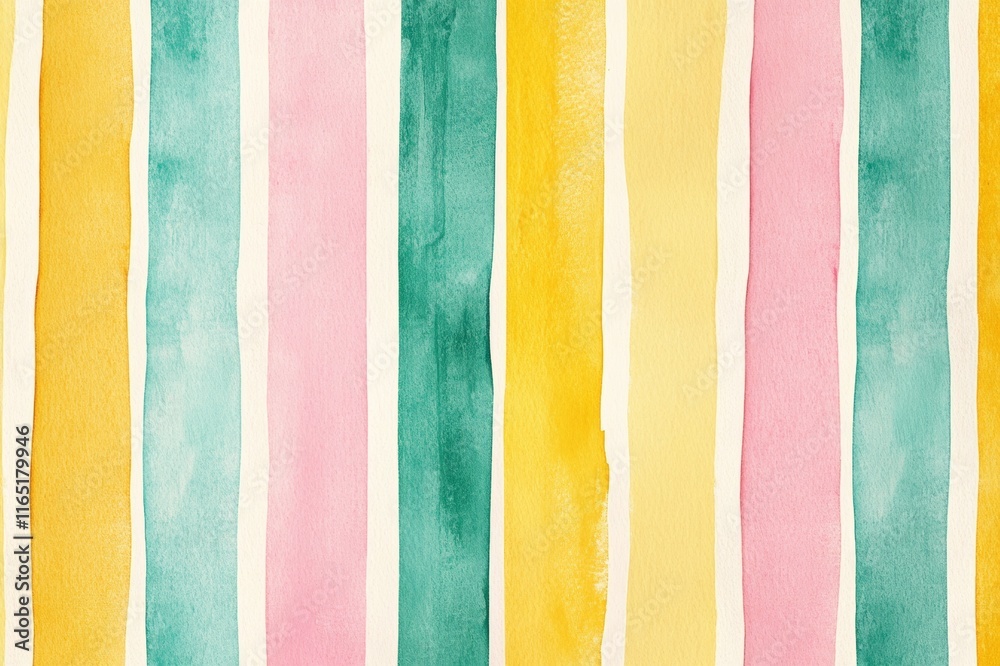 Abstract Watercolor Stripes Background Abstract Watercolor Stripes Background