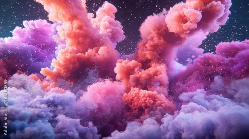 Colorful Smoke Clouds Abstract Background 8K High Resolution Colorful Smoke Clouds Abstract Background 8K High Resolution