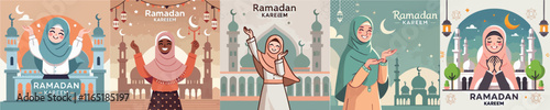 Picture of a women celebrating Ramadan