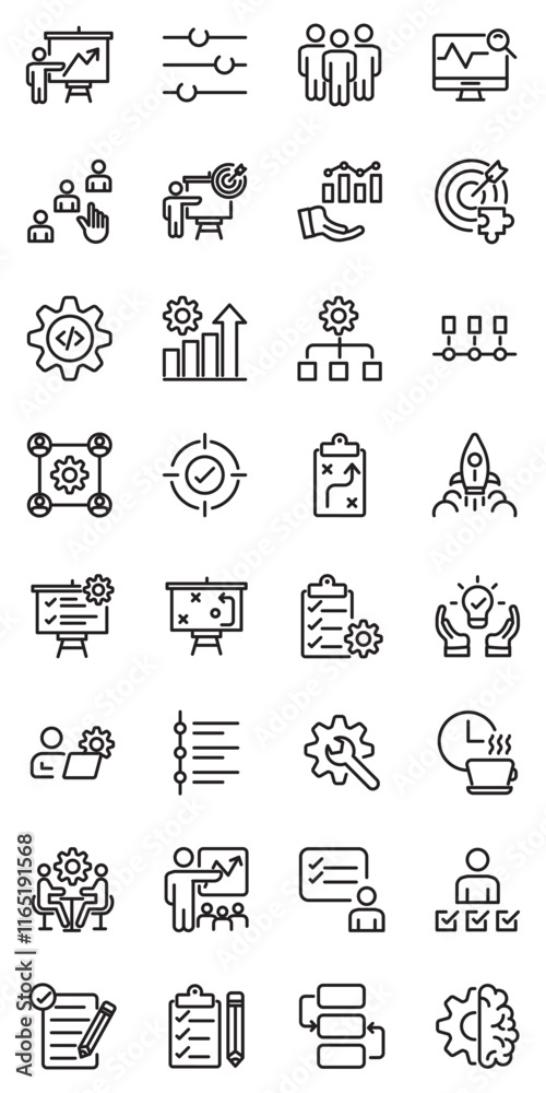 Action plan set of web icons in line style. Strategy action planning icons for web and mobile app. Containing strategy, analysis, planning, strategy, analysis, tasks, goal, implementation and more Action plan set of web icons in line style. Strategy action planning icons for web and mobile app. Containing strategy, analysis, planning, strategy, analysis, tasks, goal, implementation and more