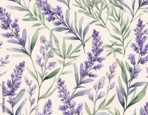 lavender seamless background