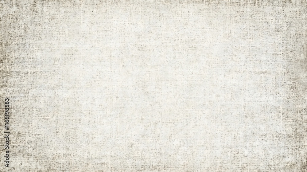 Fototapeta premium Textured Off White Canvas Background Image