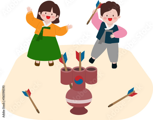 한국 전통 놀이 - 투호놀이