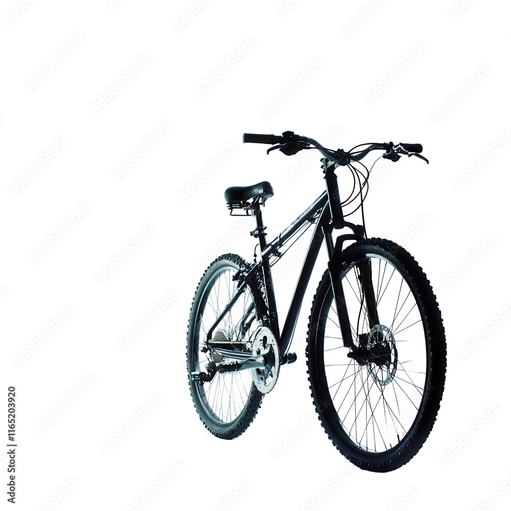 Mountain bike transparent background sports equipment isolated view outdoor adventure Mountain bike transparent background sports equipment isolated view outdoor adventure
