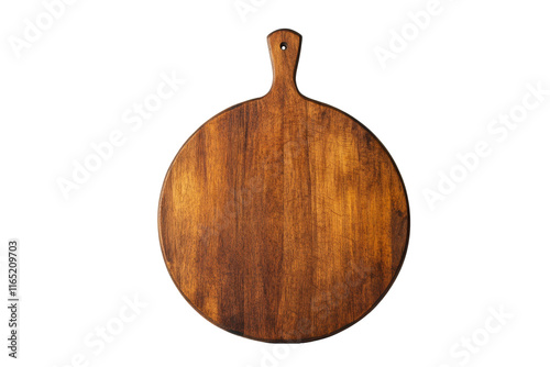Wooden Cutting Board on isolated on transparent background.
