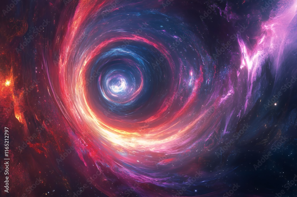 Cosmic Swirl A Vibrant Nebula In Deep Space Cosmic Swirl A Vibrant Nebula In Deep Space