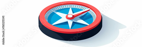 Free Download Guidance System,  Compass Navigation Tool Points North Accurately for Effective Direction Finding. - GFXLoad
