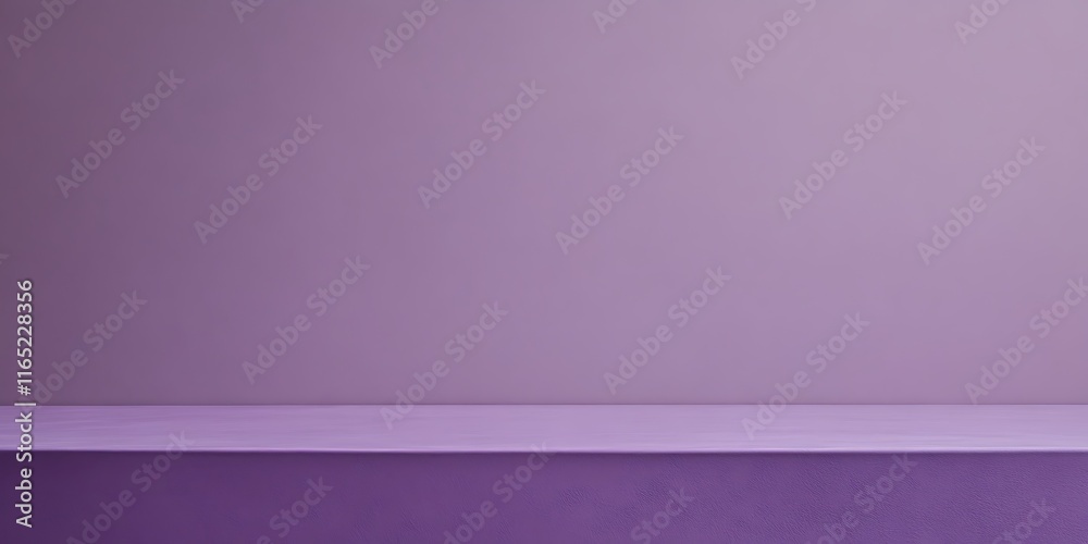 A soft purple spring background for product presentation with subtle shadows A soft purple spring background for product presentation with subtle shadows