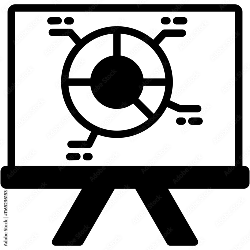 Obraz premium Diagram Icon