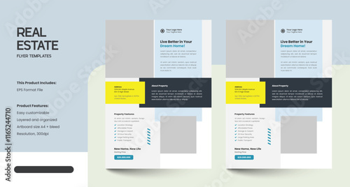 Real Estate Flyer Design Template