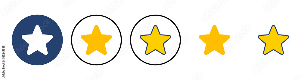Star Icon vector. rating icon vector. favourite star icon Star Icon vector. rating icon vector. favourite star icon