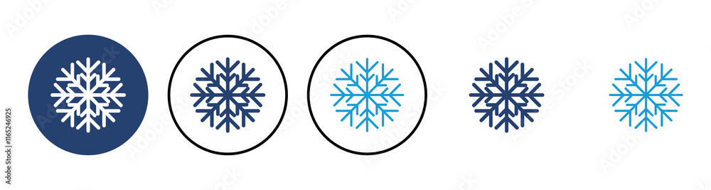 Snow icon vector. snowflake icon vector Snow icon vector. snowflake icon vector