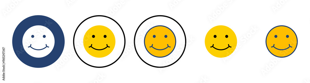 smile icon vector. smile emoticon icon. feedback smile icon vector. smile emoticon icon. feedback