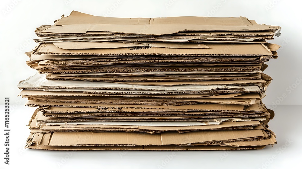 Stack of Cardboard Stack of Cardboard