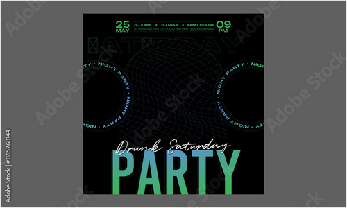 Night Party Socials Media