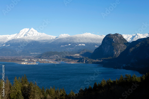 Stawamus Chief Provincial Park Mount Garibaldi Squamish Howe Sound British Columbia Canada photo