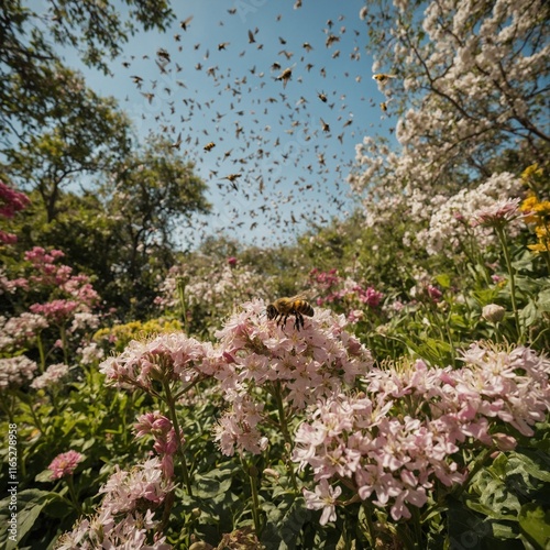 Wishing you chirping birds, buzzing bees, and a blooming garden this special day. photo