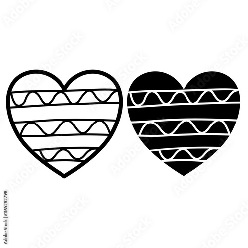 heart with ribbon