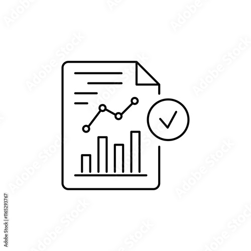 Outline Check Mark icon, shows valid analysis results.