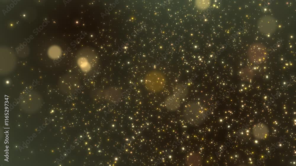 During the New Year's Eve countdown celebration, a 4K loop seamless of fireworks for the year 2025 is displayed in the sky at night.