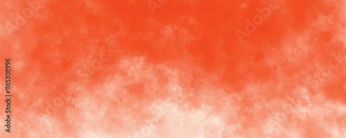 Pastel Peach and Coral Watercolor Background with Subtle Faded Patterns
