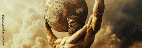 Atlas Carrying the World


