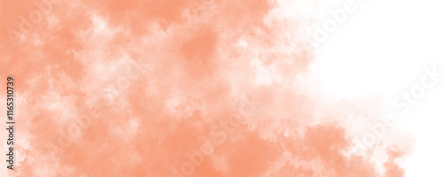 The Abstract Art of Gentle Peach Gradients Transitioning Into Bright White Spaces
