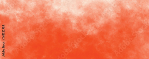 Artistic and Minimal Orange Watercolor Wash with Faded Blends and Organic Patterns
