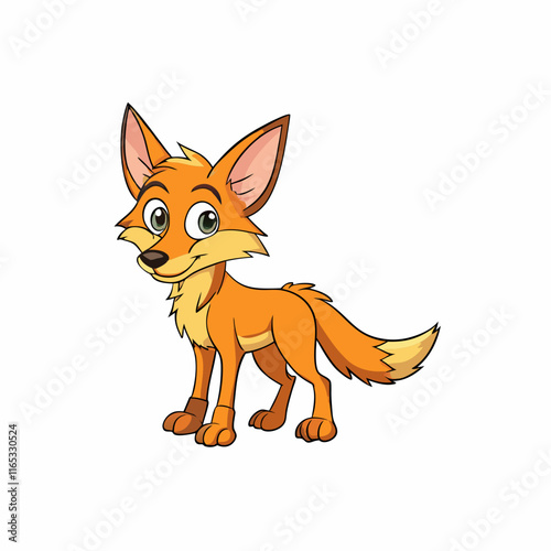 red fox cartoon