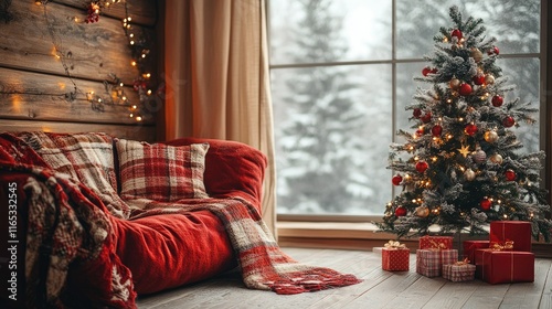 The New Year of 2025 is coming, decorate the room with a festive atmosphere