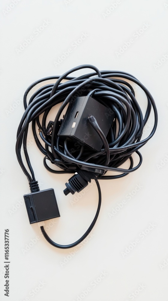 Intricate Network of Wires and Components: A Technological Abstract Intricate Network of Wires and Components: A Technological Abstract