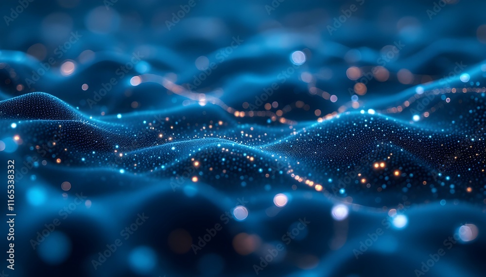 Abstract AI and Technology Background