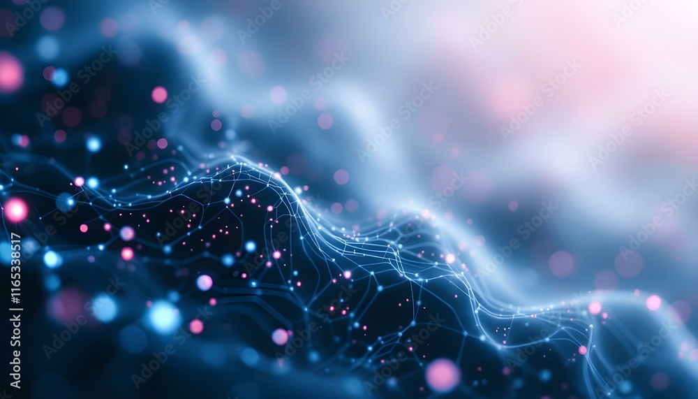 Abstract AI and Technology Background