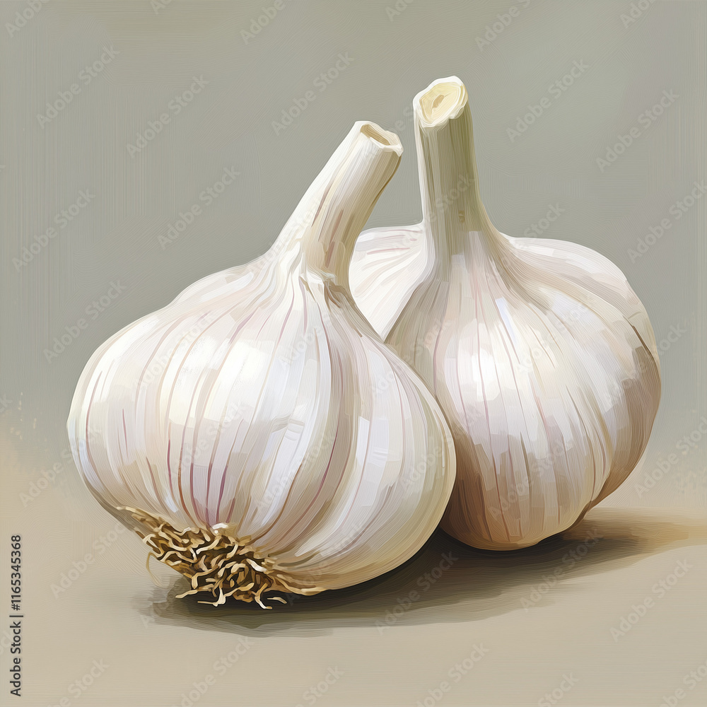 Obraz premium garlic