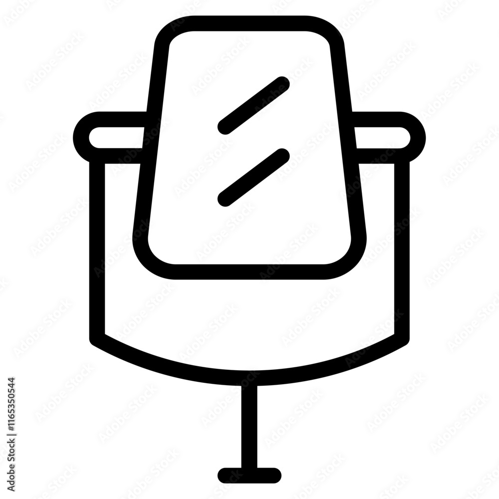 Aesthetics Beauty Mirror Line Icon Aesthetics Beauty Mirror Line Icon