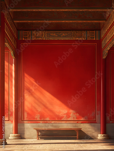 A quiet corner of a Chinese palace