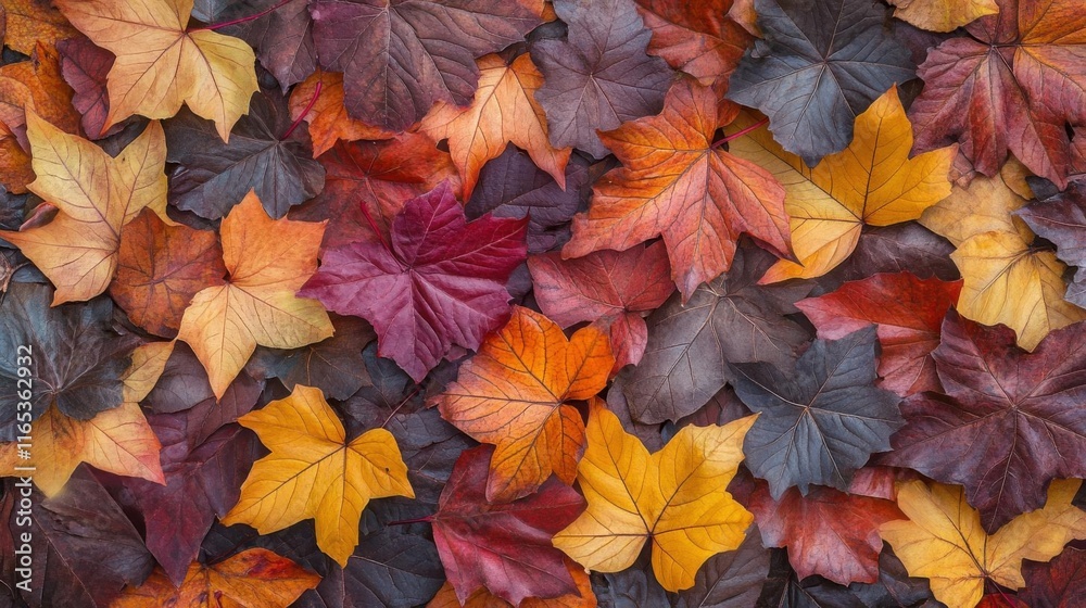 Autumn Leaves: A Tapestry of Color and Decay Autumn Leaves: A Tapestry of Color and Decay
