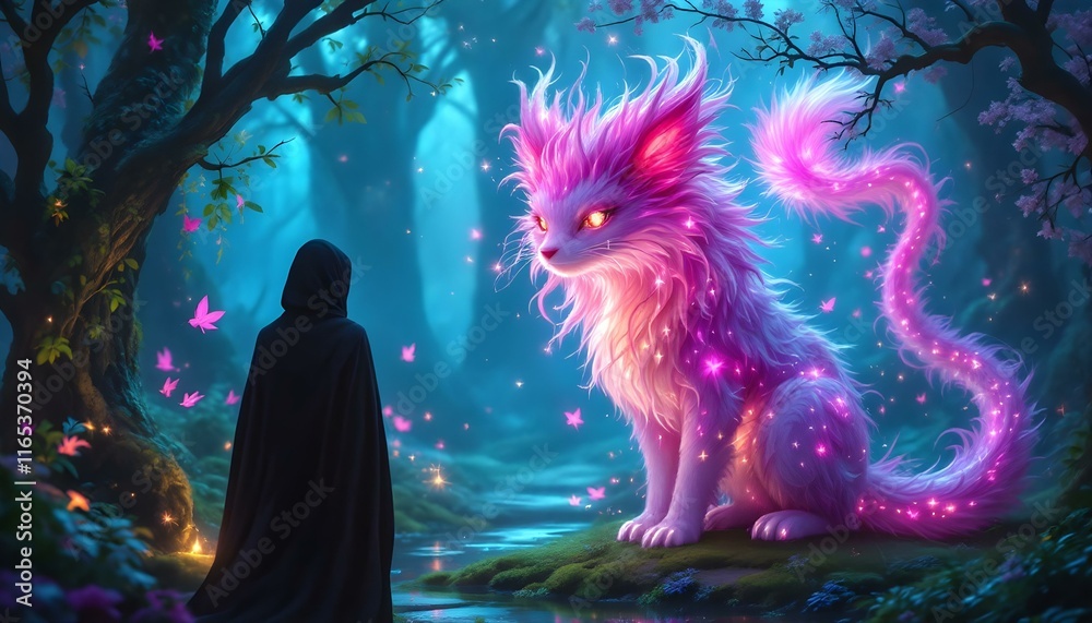 Enchanting Magical World with Fantasy Character