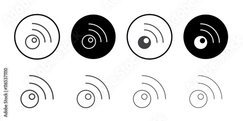 Inoreader icon Thin outline art symbol