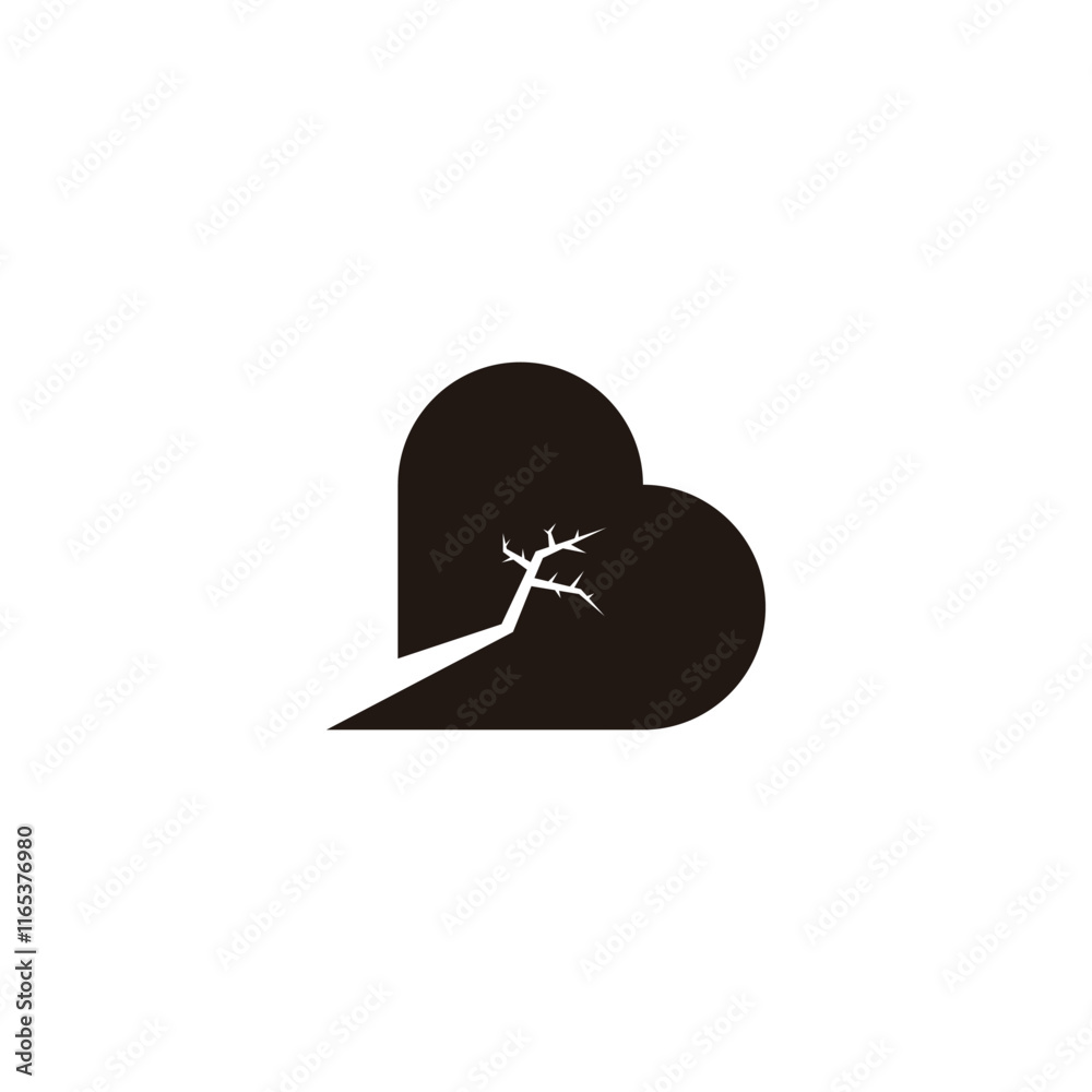 Letter B tree geometric symbol simple logo vector Letter B tree geometric symbol simple logo vector
