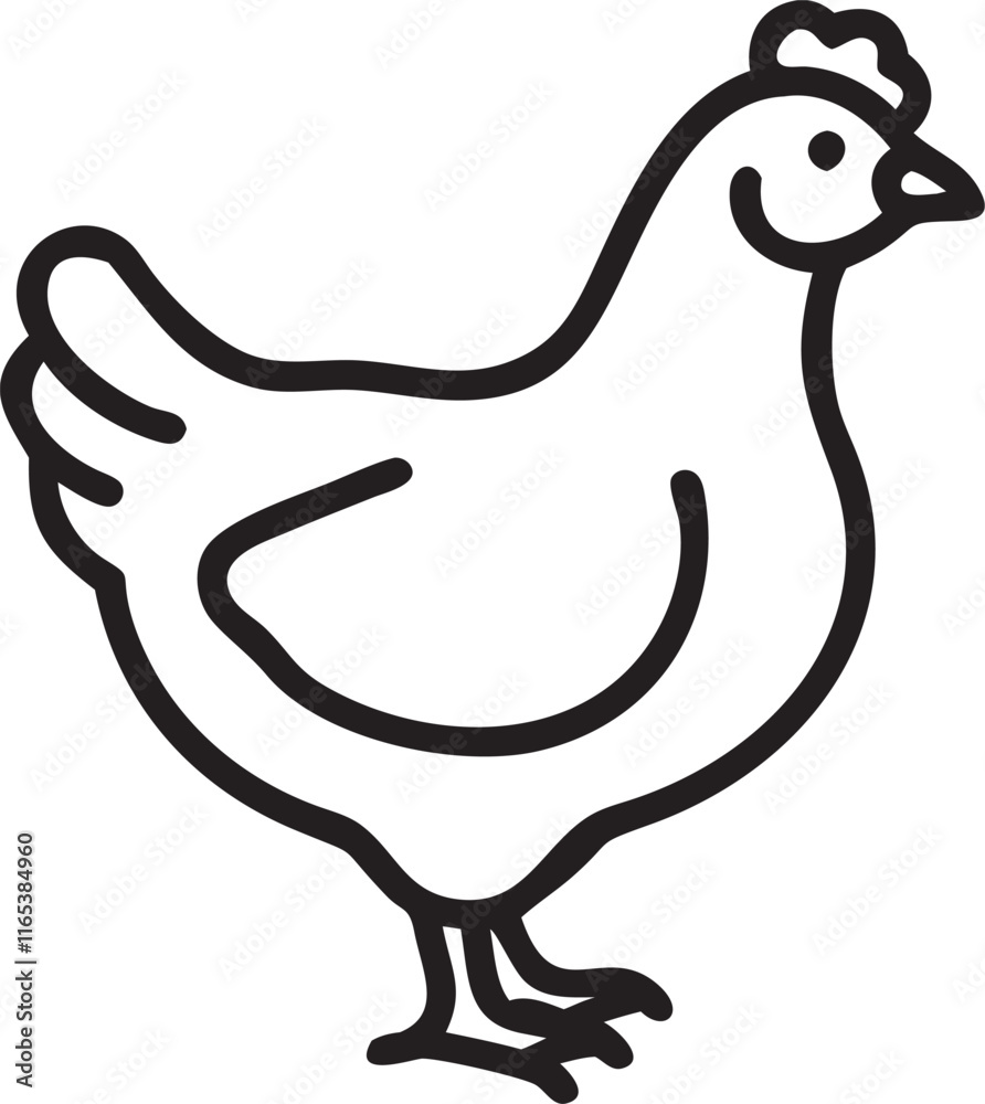 Obraz premium Hen2.eps