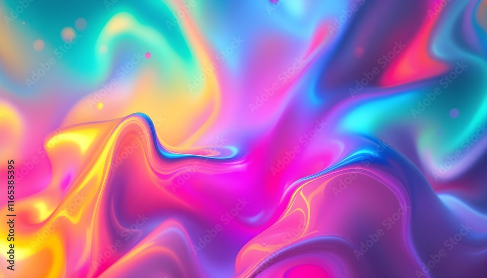Modern Retro Abstract Background