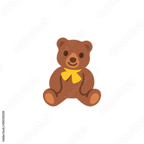 teddy bear on white background